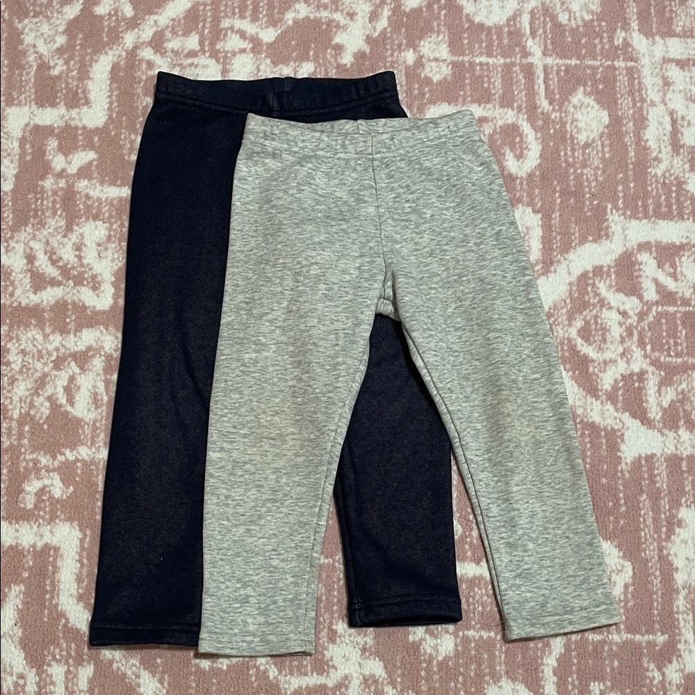 Carter's Cozy Fleece Pull-On Stretch Leggings, 2-pack
